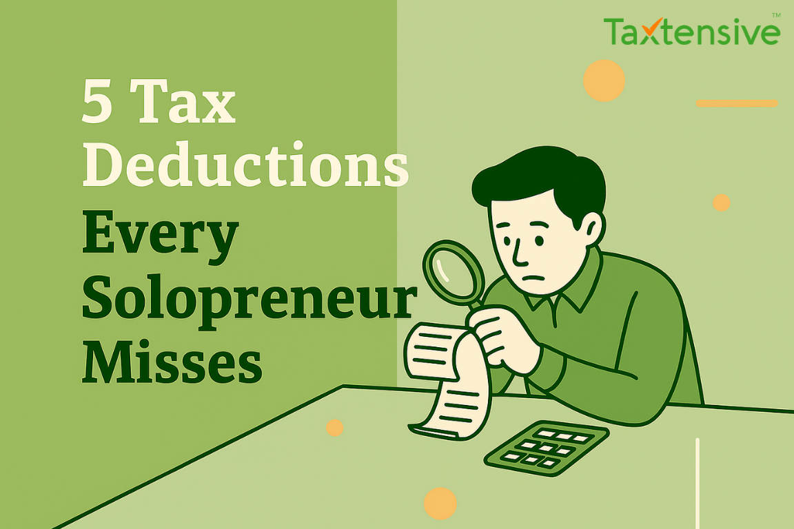 Top 5 Deductions Every Solopreneur Misses
